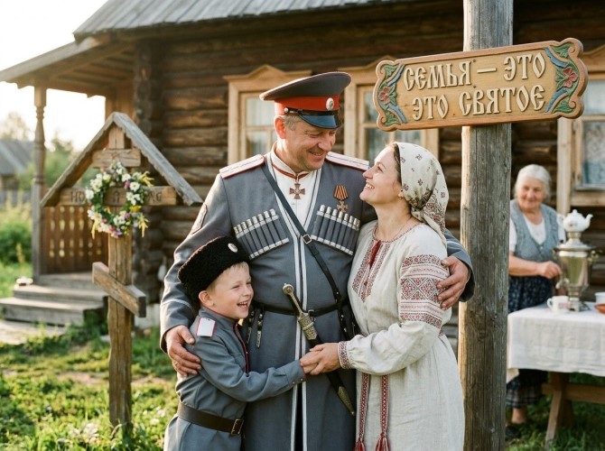 Семья для казака свята